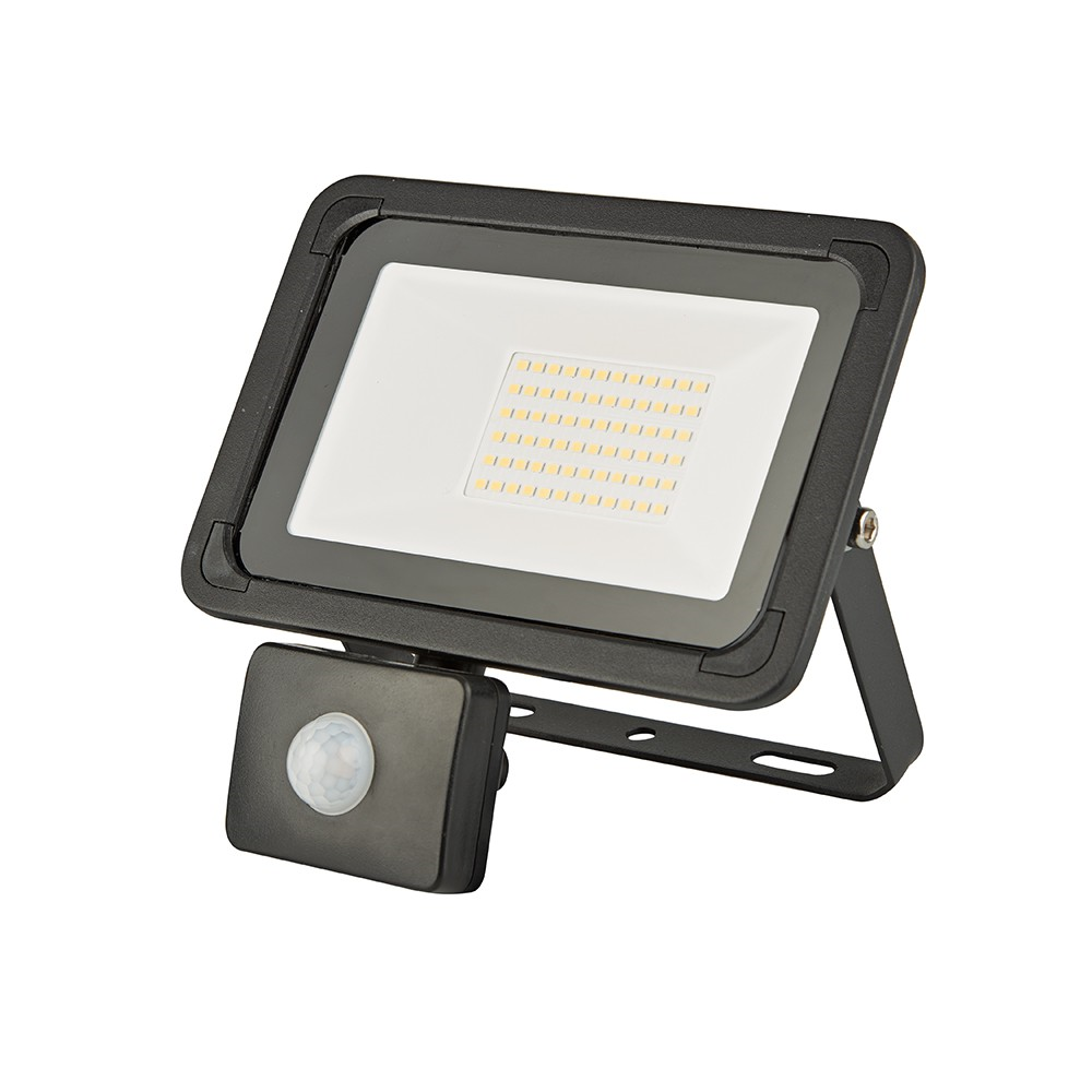 Biard LED Outdoor Floodlight with PIR Motion Sensor (10-50W) - 10W Biard New Generation Floodlight with PIR Motion Detection Sensor